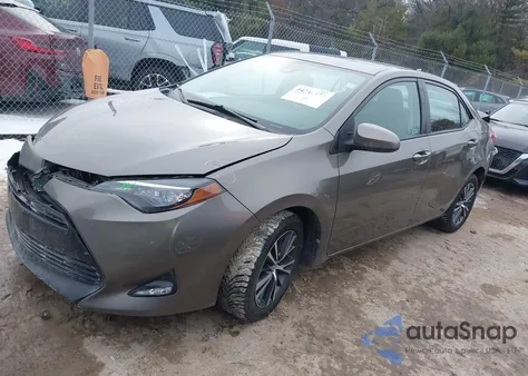 2017 Toyota Corolla Le z USA, uszkodzony, nr VIN 2T1BURHE7HC800510